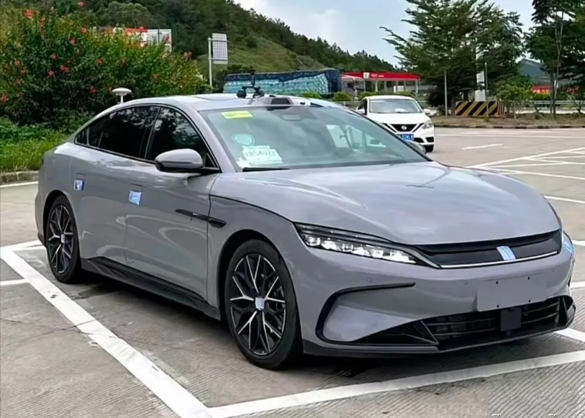 2025款比亚迪汉DM-i/EV现身，增配激光雷达，更新DM 5.0技