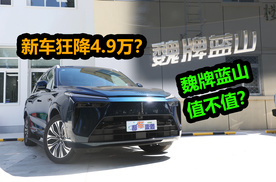 定位插混中大型SUV，预算26万能买高配，魏牌蓝山直降4.9万值么？