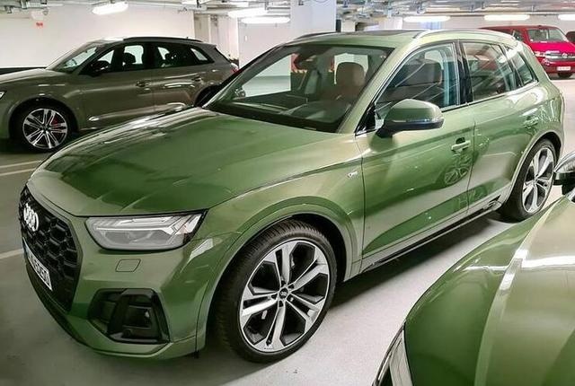 新款奥迪Q5海外实拍 搭载2.0T发动机+轻混系统