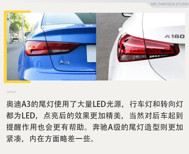 20万就能买的豪华轿车，奥迪A3和奔驰A级差在哪？