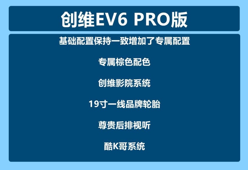 4款车型，智能化水平高，创维EV6怎么选最值？