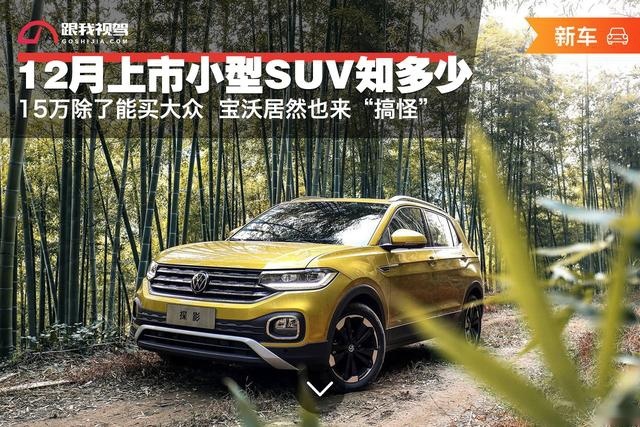 12月上市小型SUV知多少 15万除了能买大众 宝沃居然也来