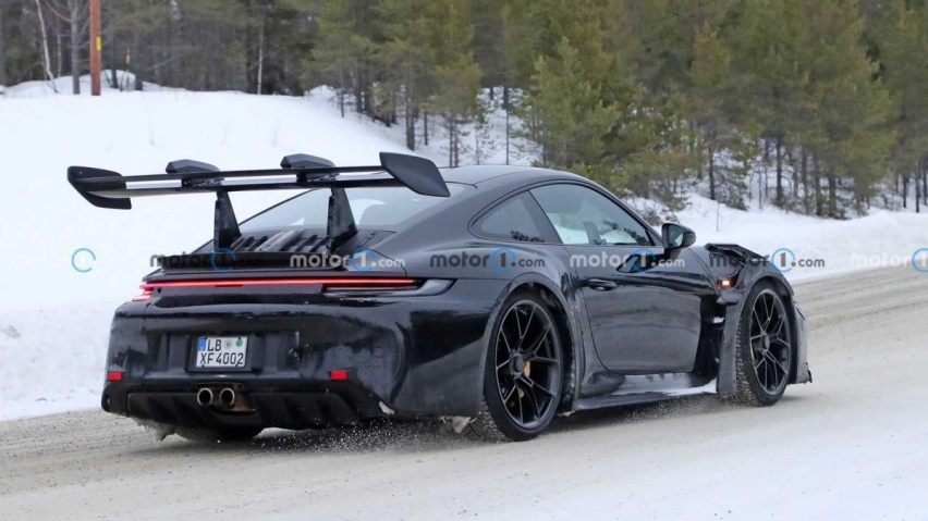 预计今年内发布 全新保时捷911 GT3 RS谍照曝光
