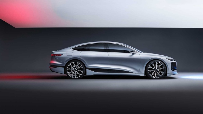 奥迪A6 e-tron量产版渲染图 对标特斯拉Model S