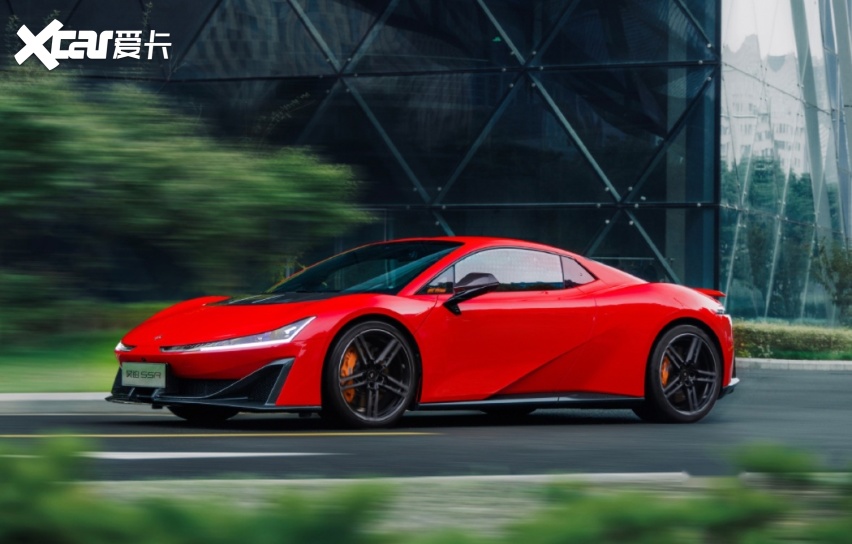 6万的国产超跑——昊铂ssr,三电机1224马力,全碳纤维