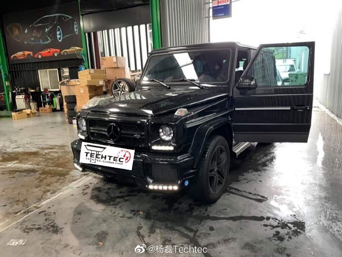 奔驰G63AMG德国Techtec刷电脑刷ECU改装