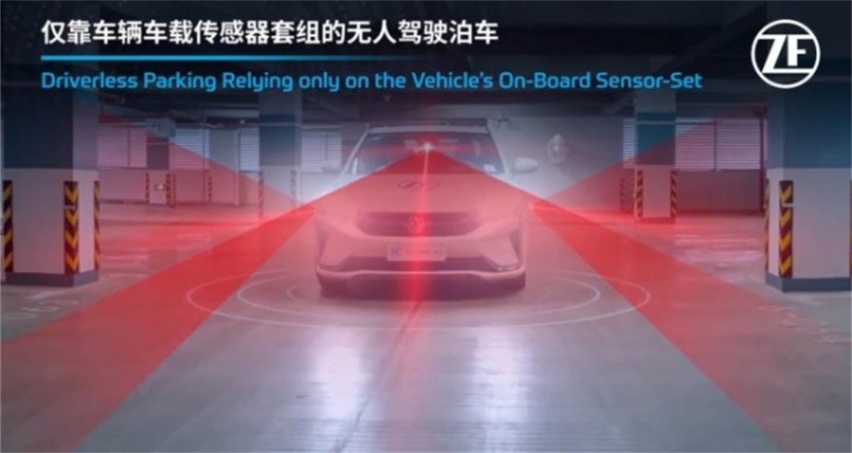 与天瞳威视合作，计划在中国量产，ZF推自动代客泊车