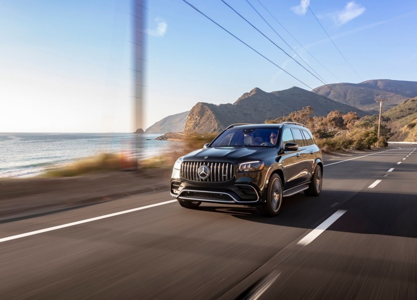 2021款奔驰GLS63 AMG海外发布 612马力