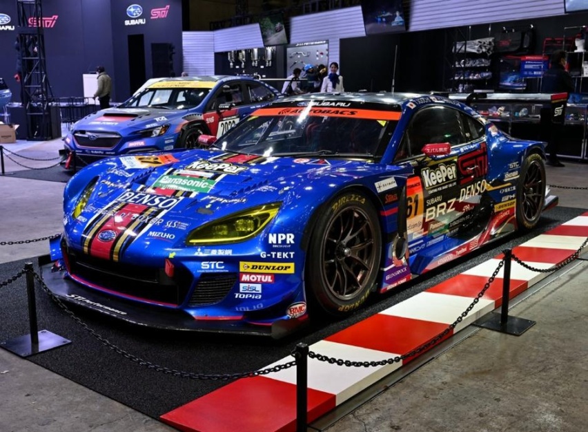 这种涂装的BRZ，赛车基因拉满，GT300在大街上都看不到