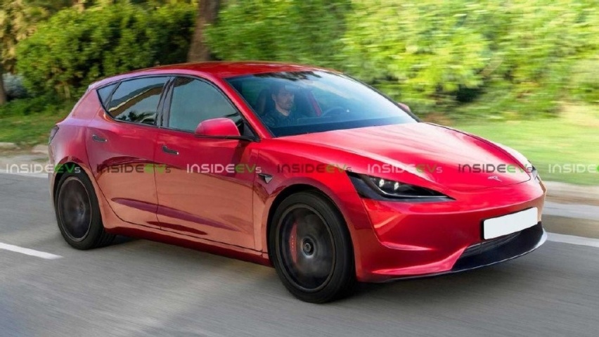 或比Model 3便宜一半？特斯拉新车谍照曝光，掀背两厢造型亮眼