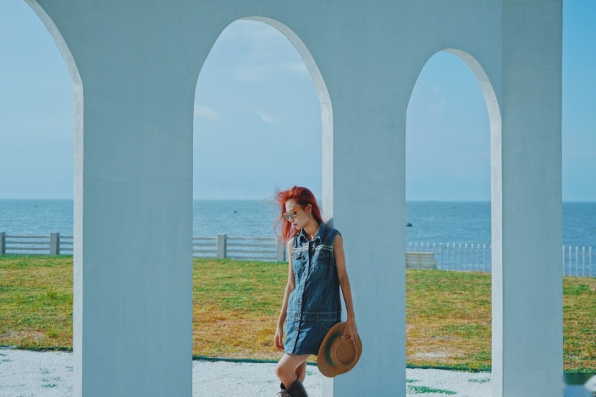 艺术氛围拉满！与海马汽车纯电车型7X-E打卡环岛旅游公路沿线新地标