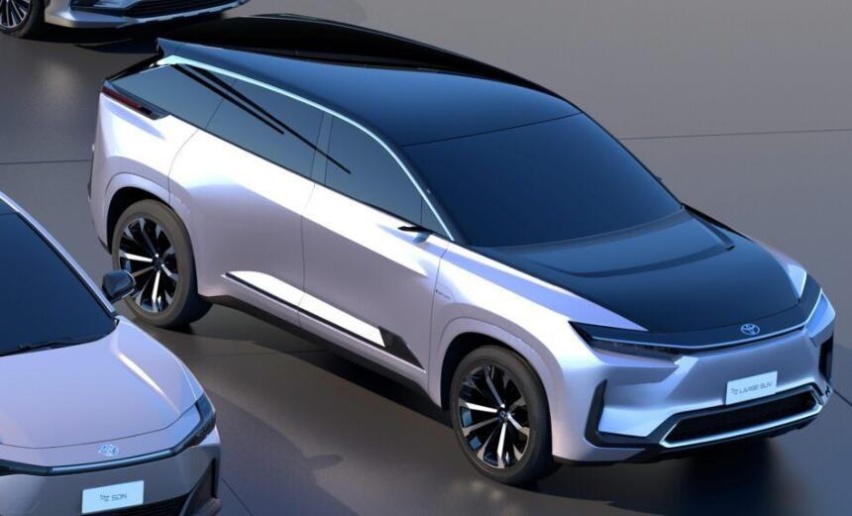 回归主流造型！2025年量产，丰田中大型SUV bZ5X假想图曝光