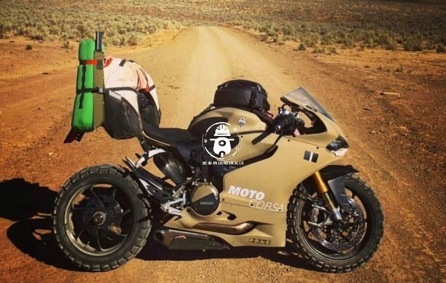 杜卡迪1199 Panigale玩越野？有钱任性的玩法