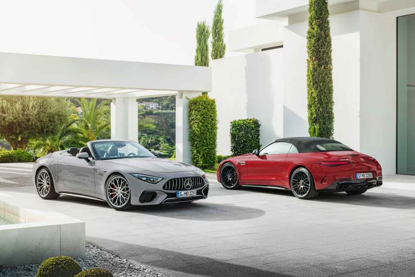 这个时代的“稀有物种” 全新梅赛德斯-AMG SL敞篷跑车全球首发