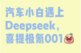 当汽车小白遇上DeepSeek，喜提极氪001？