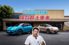 爆款卷土重来，潮男靓女代步必看车型，25款欧拉好猫预售8.98万起