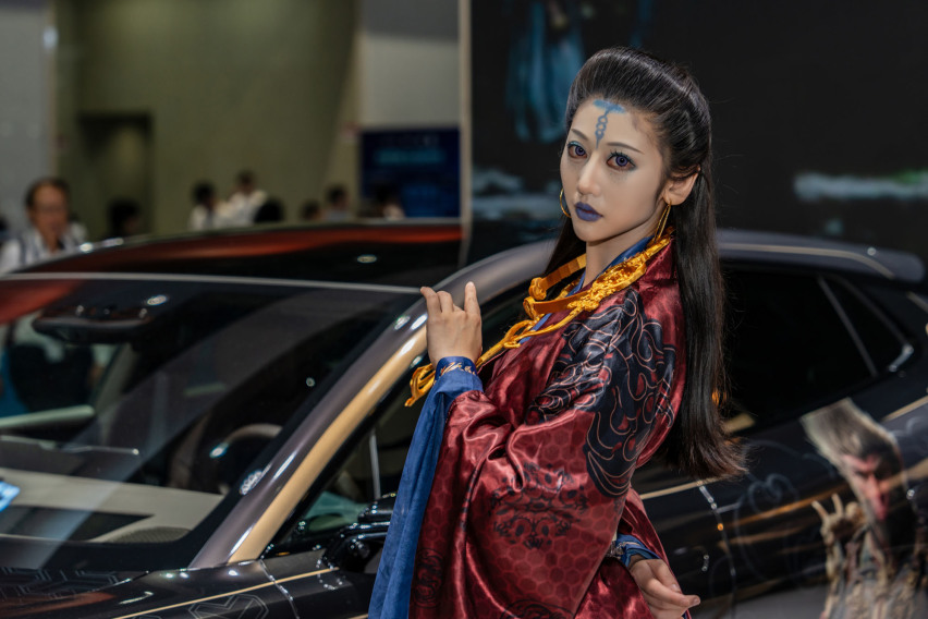 2024广州车展小姐姐大合集！是真男人就坚持到最后一张！