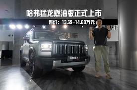 哈弗猛龙燃油版正式上市，售价：13.69-14.69