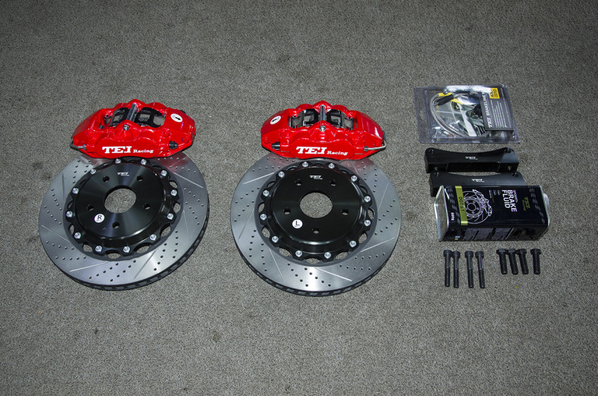 丰田塞纳改装TEI Racing P40S刹车卡钳套件