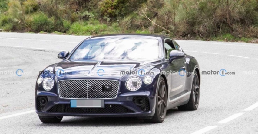 宾利欧陆GT PHEV实车曝光，或搭6.0T W12引擎，转型之路可不
