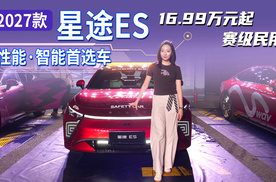 2027款星途ES 16.99万元起！赛级民用，性能·智能首选车！