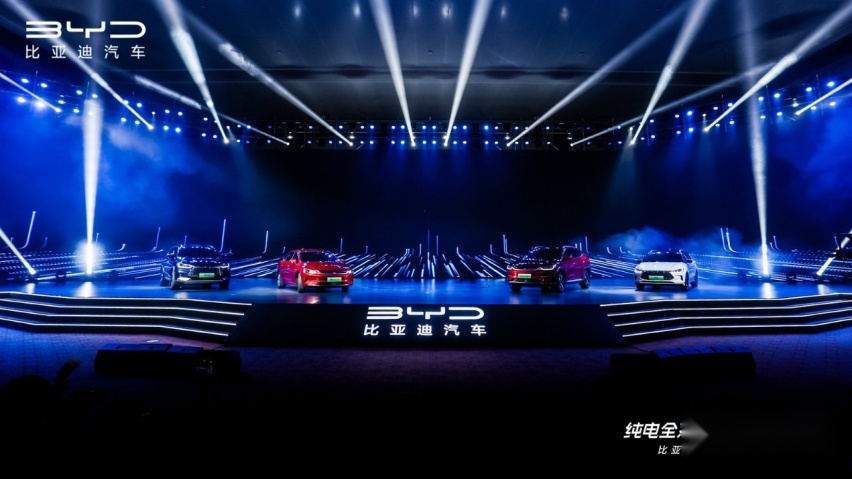 四月销量出炉 比亚迪稳居新能源汽车头把交椅