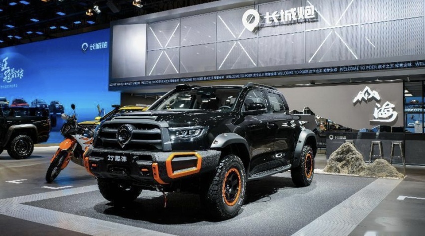 中国最强硬派越野皮卡山海炮性能版全球首秀