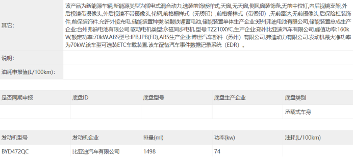 全新外观，尺寸更大！比亚迪秦L申报图曝光，关键还得看价格