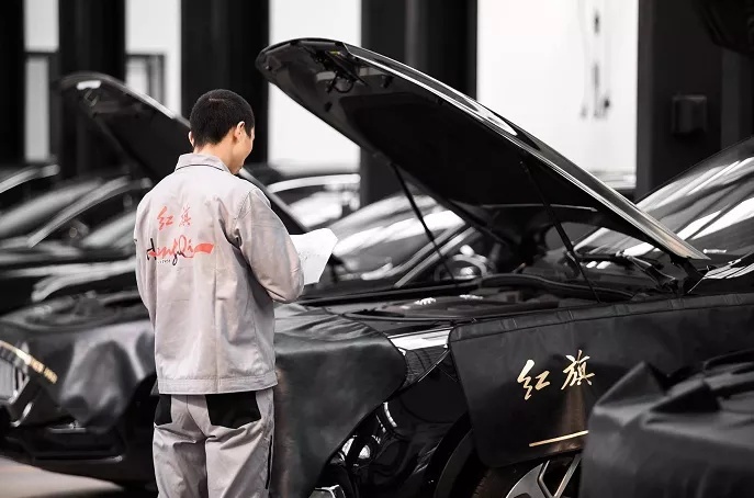 镇店之宝红旗“CA72 ”，打卡成都三和红旗体验中心！