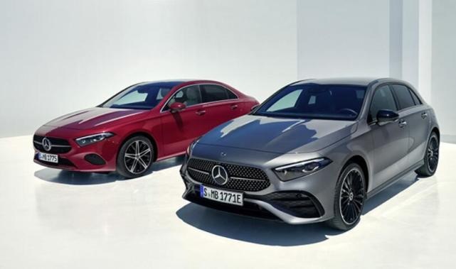 轻奢系，新增插混车型+满天星中网+48V轻混，奔驰新款A级官图发布