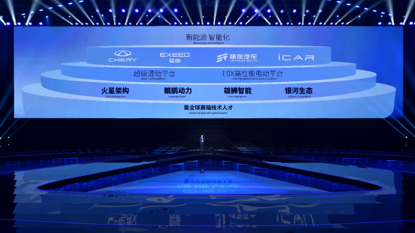决战新能源下半场  奇瑞汽车重磅发布新能源战略