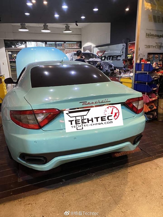 玛莎拉蒂GT V8德国Techtec刷电脑刷ECU改装