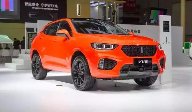 只限500台 WEY VV5 1.5T倾橙版开启预售