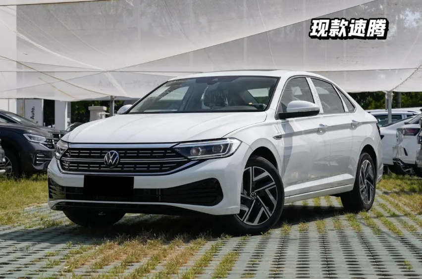 还看啥速腾？一汽大众捷达VA7实车现身，A+级定位+1.4T动力