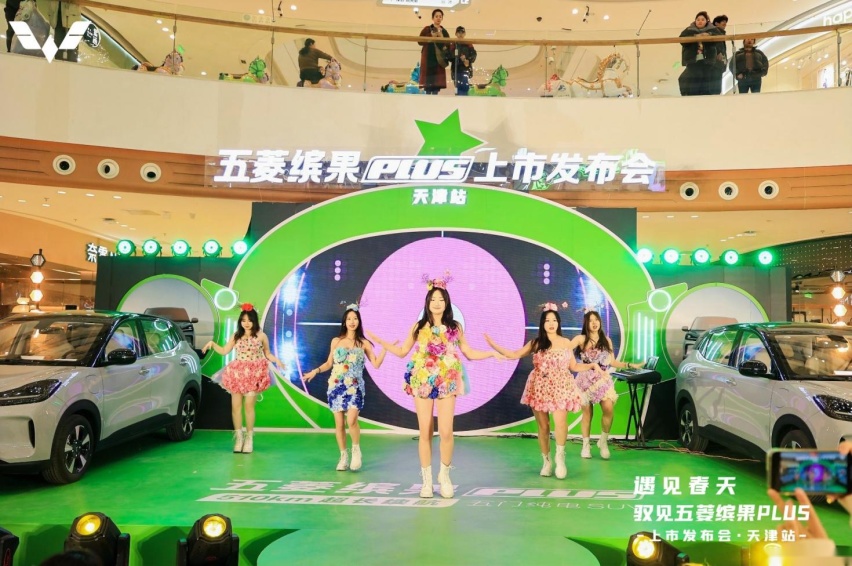 五菱缤果PLUS上市发布会天津站遇见女神节