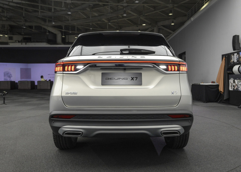 BEIJING-X7开启预售 10万元起步 高度还原概念车