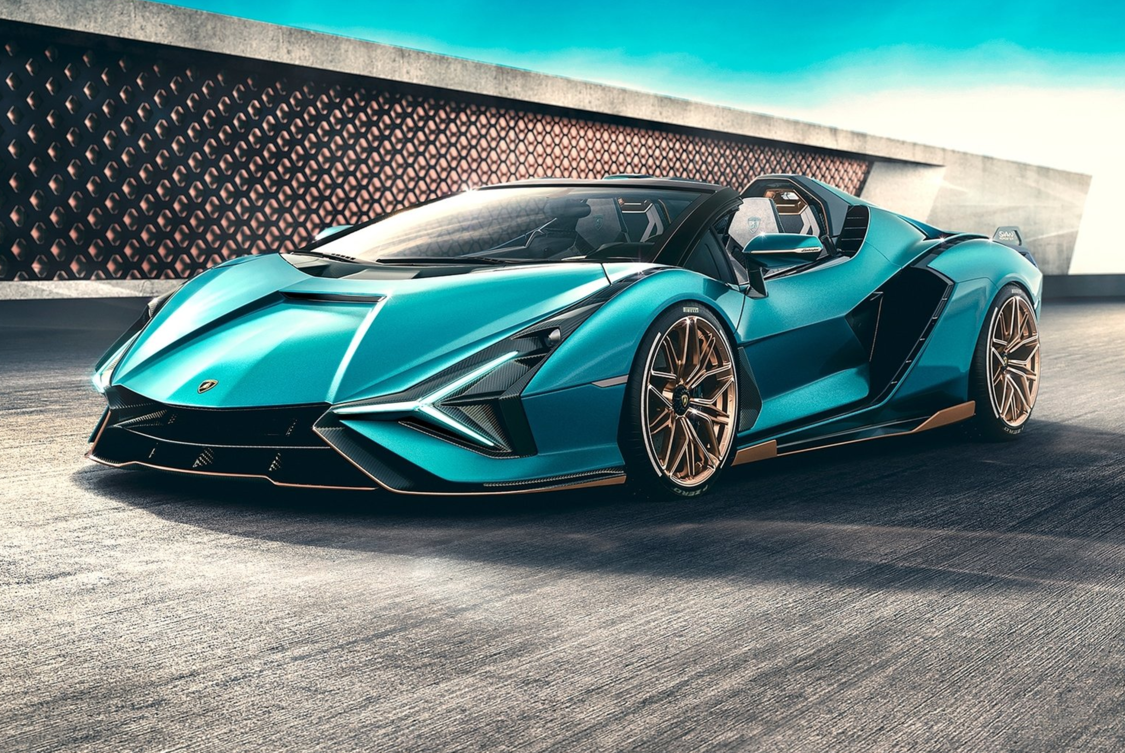 蠻牛混動(dòng)跑車酷到不行,電機(jī)只有34馬力,蘭博基尼Sián解析 蠻牛混動(dòng)跑車酷到不行,電機(jī)只有34馬力,蘭博基尼Sián解析