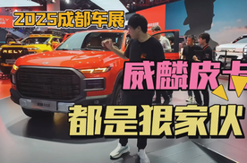 2025成都车展：威麟皮卡，都是狠家伙！