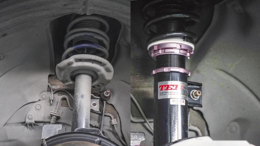 刹车改装案例分享~TEI Racing刹车P40NS+四活塞卡钳套件