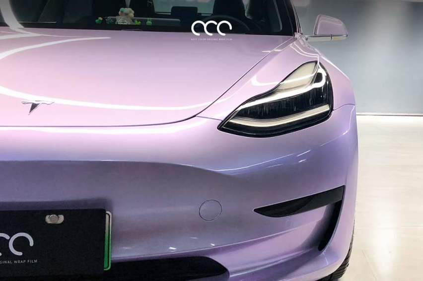特斯拉MODEL3——渐变亮面银幻紫