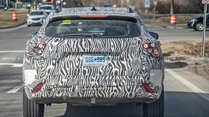 雪佛兰测试CUV跨界车 更高离地间隙 或为Blazer coupe