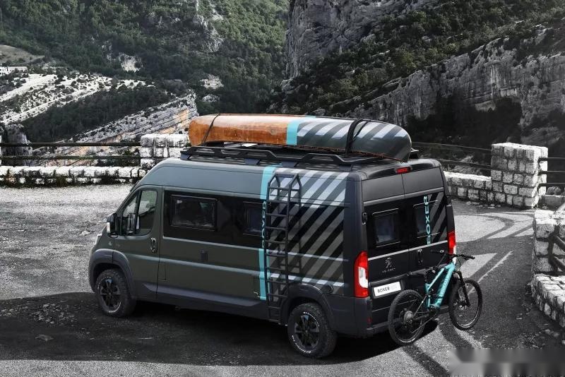 标致发布Boxer 4×4概念车官图，一台能开去越野的房车