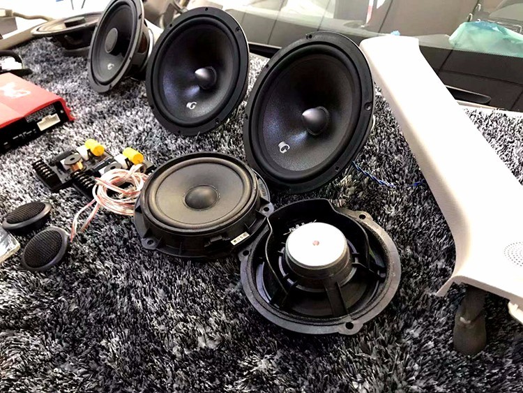 哈尔滨专业汽车音响改装，哈尔滨小蒋改装宝骏510汽车音响