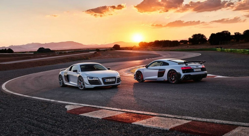 奥迪R8 V10 GT RWD官图 搭载5.2L V10发动机