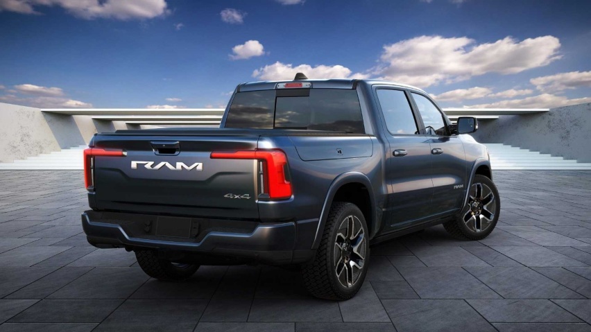 纯电动皮卡 RAM 1500 REV官图发布 2024年投产