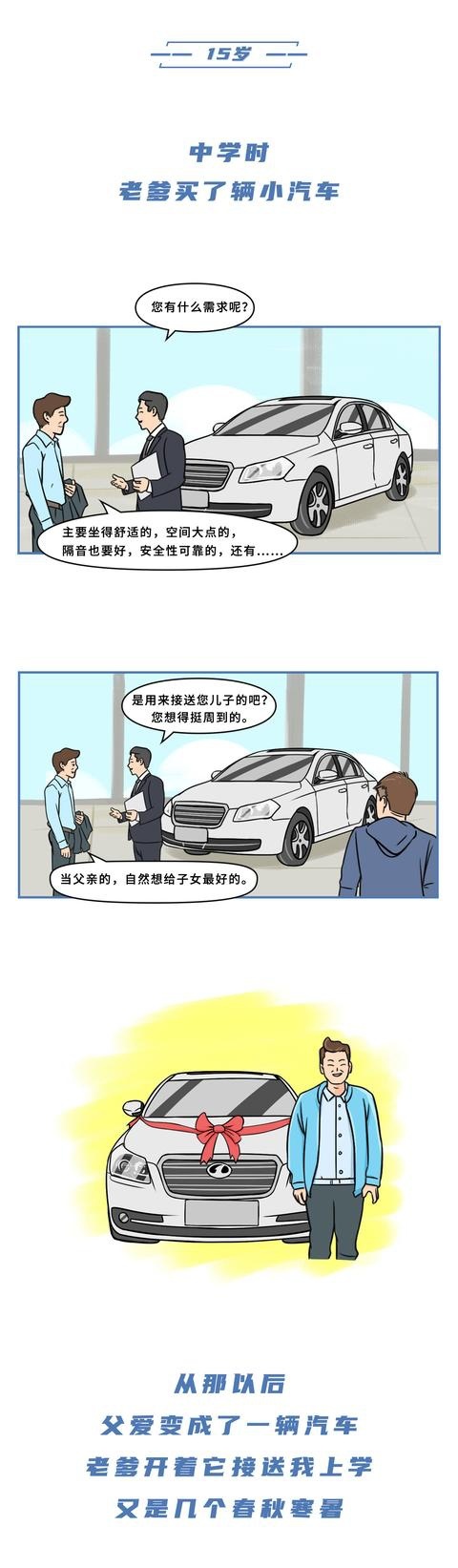 一个家，三代人，十五年情怀，传承父爱如山
