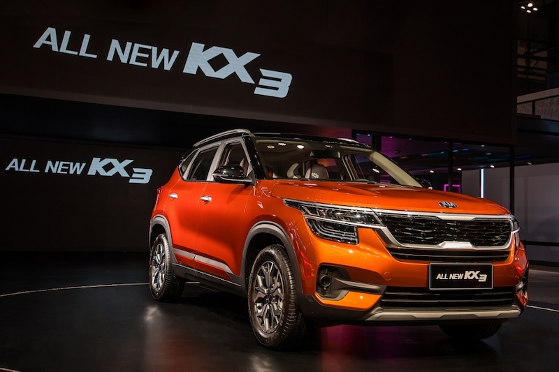 韩系玉面小型SUV 起亚傲跑上市售10.88万起