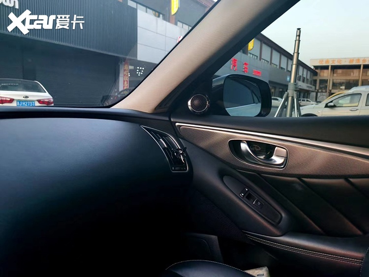 英菲尼迪Q50汽车音响改装黄金声学，台州慧声汽车音响改装店