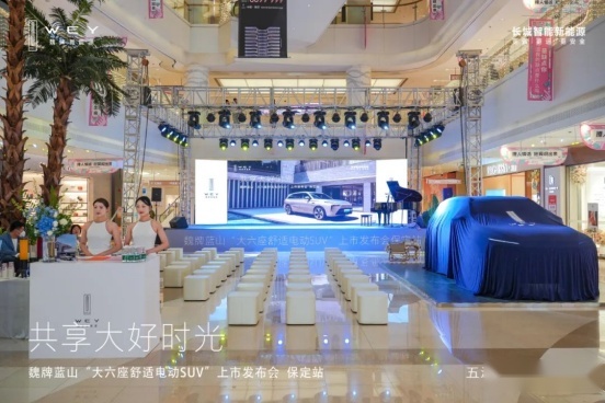 魏牌蓝山“大六座舒适电动SUV”上市发布会-保定站 圆满落幕