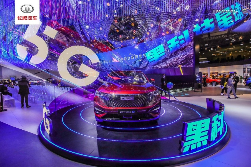 ​5G智能燃油SUV 第三代哈弗H6 5G车型登陆上海车展
